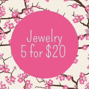 5 for $20 Jewelry Sale